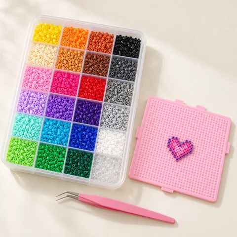Kit de pixel art com beads