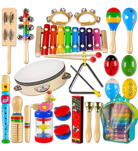 Kit musical multicolorido